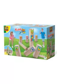 KubbJunior. Drewniana gra zrcznociowa Ses Creative