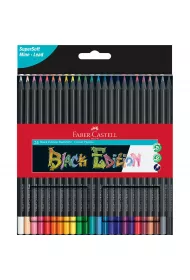 Faber-Castell Kredki o��wkowe tr�jk�tne Black Edition 24 szt.