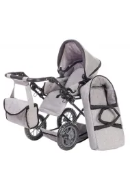 W�zek regulowany Ruby 3w1 dla lalek do 46cm Knorr Toys