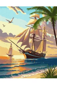 Ideyka Malowanie po numerach - Morski cruise 40x50cm
