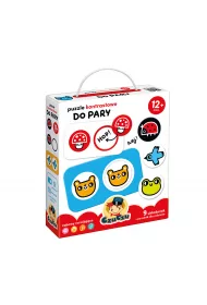CzuCzu. Puzzle kontrastowe Do pary 12 mies.+ Bright Junior Media