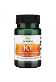 Swanson Vitamin K1 100 mcg Suplement diety 100 tab.