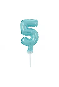 Godan Balon foliowy na patyczku BC-5BL5 Cyfra 5