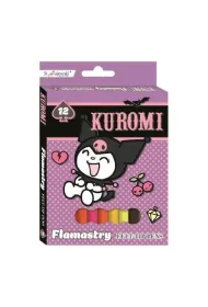 St. Majewski Flamastry 12 kolorw KUROMI