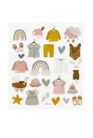 Dalprint Naklejki papierowe - Baby Girl 25 szt.