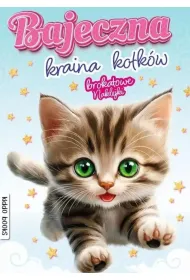 Bajeczna kraina kotk�w. Brokatowe naklejki