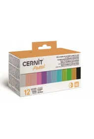Cernit Modelina kolory pastelowe 12x25g