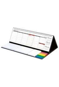 Wok� Nas KALENDARZ BIURKOWY Z NOTESEM MAXI TYGODNIOWY SPIRALOWANY NR KAT. KB042B CZARNY