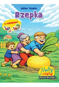 Maluj i czytaj. Wiersze dla smyka. Rzepka