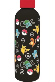Butelka 800ml Pokemon 3D ze stali PK00043