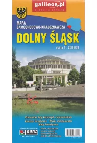 Dolny �l�sk mapa samochodowo-krajoznawcza 1:250 000