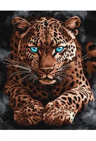 Ideyka Malowanie po numerach - Dziki gepard 40x50cm