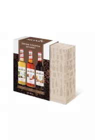 Monin Zestaw Mini syropw do kawy 3 x 50 ml
