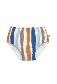 Lassig Majteczki pieluszka do pywania Splash & Fun Fale blue/nature, rozm. 74/80