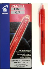 Pilot Dugopis Super Grip G ze skuwk automatyczny czerwony