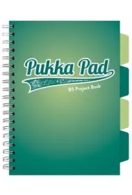 Pukka Pad Project Book B5 Dark Teal Turkusowy kratka, 80g 100 kartek