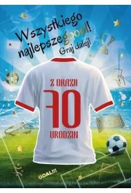 Armin Style KARNET URODZINY 70 B6 Z KOP AS GM-1345 FOL