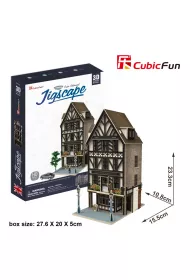 Puzzle 3D 44 el. Tudor Restaurant Cubic Fun