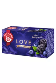 Teekanne Herbata LOVE Blueberry & Blackberry 20 x 2.25 g
