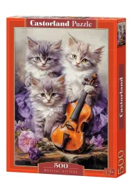 Puzzle 500 el. Musical Kittens Castorland