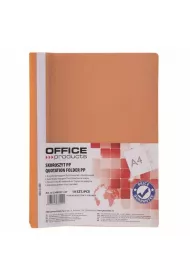 Office Products Skoroszyt A4 PP pomara�czowy 10 szt.