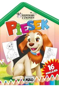Malowanka 205x285 Piesek  naklejki NIKO 565852 NIK