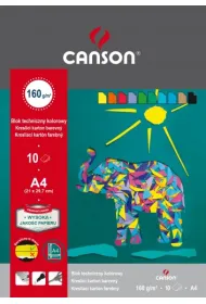 Canson Blok techniczny A4 160g 10 kartek