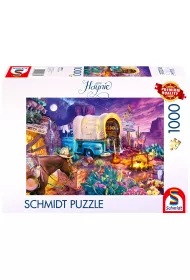 Puzzle 1000 el. PQ Jeff Haynie Biwak na Dzikim Zachodzie Schmidt