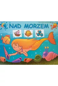 Nad morzem. Malowanka z naklejkami