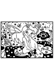 Kolorowanka welwetowa 29,7x21cm Wr�ka