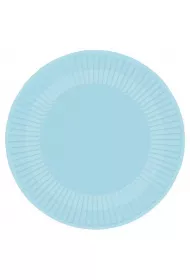 Amscan Talerze owalne papierowe 23cm 8 szt.