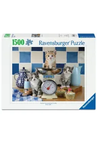 Puzzle 1500 Kittens in the Kitchen Ravensburger