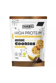 Frank&Oli Mini ciasteczka proteinowe o smaku czekoladowo-bananowym 90 g