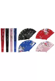 Wachlarz 23 cm Kwiaty MEGA CREATIVE 556913
