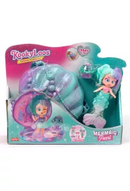 Kookyloos. Kooky Mermaids. Syrena Pearl lalka, figurka