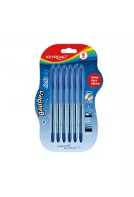 Pbs Connect Dugopis klasyczny Keyroad Ball Pen Soft Jet niebieski 0.7 mm