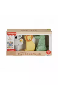 Fisher Price Drewniane zwierztka Ukadaj i sortuj Mattel