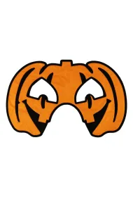 Ozdob Maska Dynia flokowana Halloween ARPEX KM5579DYN