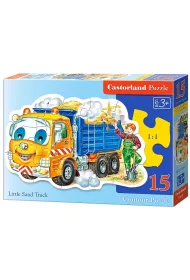 Puzzle 15 el. Piaskarka Castorland