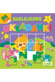 Naklejkowe ukadanki. W lesie