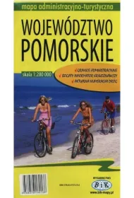 Wojew�dztwo pomorskie mapa administracyjno-turystyczna