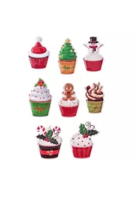 dpCraft Naklejki puffy muffinki