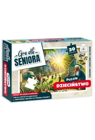Gra dla Seniora. Puzzle Dzieci�stwo Kangur