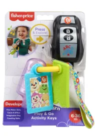 Fisher-Price. Edukacyjne kluczyki ABC 123 HXF51 Mattel