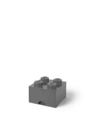 Szuflada klocek LEGO Brick 4 Ciemnoszara