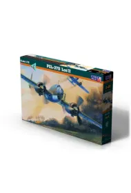 Model do sklejania - samolot P-37B �o� II 1:72 Zestaw farby + p�dzelek Olymp Aircraft