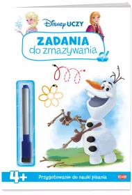 Disney Uczy. Kraina lodu. Zadania do zmazywania