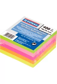 Donau Bloczek kartek samoprzylepnych Neon 76x76 cm, 5 kolor�w 400 kartek
