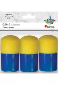 Titanum G�bki do tuszowania 3.8 cm 3 szt.