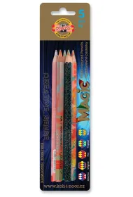 Koh-I-Noor Kredka gruba 3406 Magic 5 szt